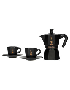 BIALETTI Black Star Edition kafetijera za 6 espresso šalice + 2 šalice