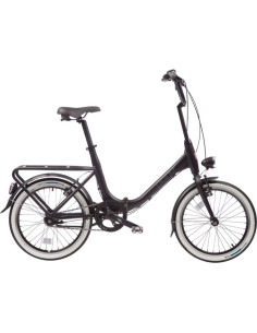 ROG PONY CLASSIC 3 bicikl, crna, 3 brzine, gepek