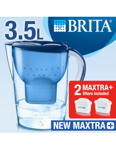 BRITA MARELLA XL MEMO MX + 2 FILTERA GRATIS, vrč za filtraciju vode  ( 3,5 litrara ) plavi